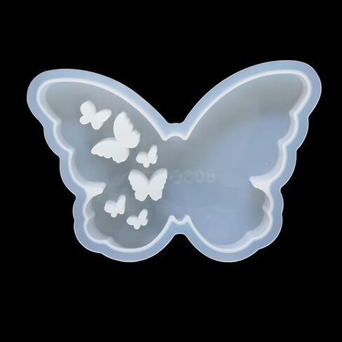 1 Pack 3D Butterfly Resin Crafts Silicone Mold Large Butterfly Gypsum Mold for DIY Epoxy Resin Cake Decor Scented Candles Making in Saudi Arabia