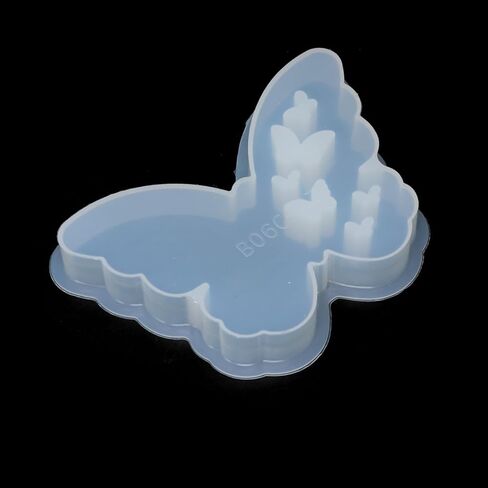 1 Pack 3D Butterfly Resin Crafts Silicone Mold Large Butterfly Gypsum Mold for DIY Epoxy Resin Cake Decor Scented Candles Making in Saudi Arabia