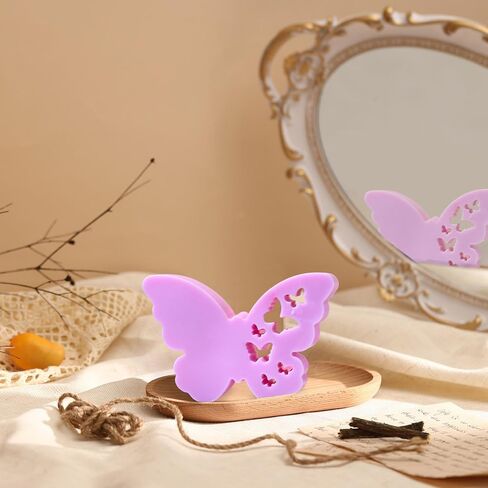 1 Pack 3D Butterfly Resin Crafts Silicone Mold Large Butterfly Gypsum Mold for DIY Epoxy Resin Cake Decor Scented Candles Making in Saudi Arabia