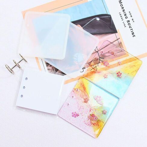 BIGEBO Resin Notebook Mold Kit with Paper, 4 Inch Notebook Resin Mold Kit for Epoxy Resin Handmade Art Craft in Saudi Arabia
