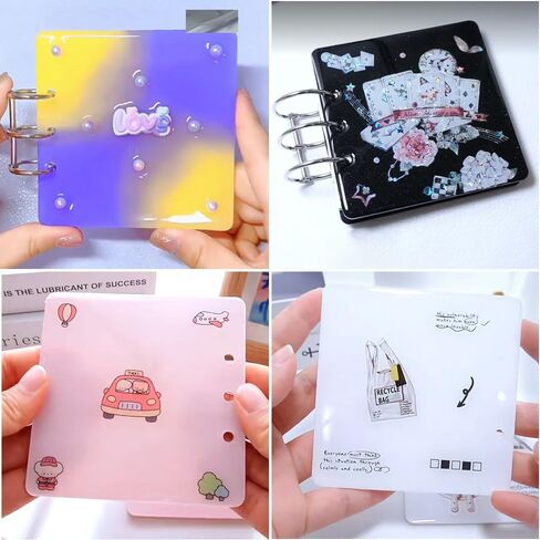 BIGEBO Resin Notebook Mold Kit with Paper, 4 Inch Notebook Resin Mold Kit for Epoxy Resin Handmade Art Craft in Saudi Arabia