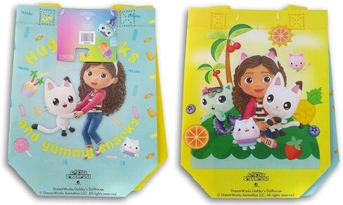 Gabbies Dollhouse Reusable Mini Tote Bag Set of 2-7 x 9.5 Inches in Saudi Arabia