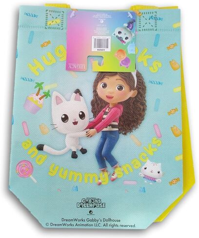 Gabbies Dollhouse Reusable Mini Tote Bag Set of 2-7 x 9.5 Inches in Saudi Arabia