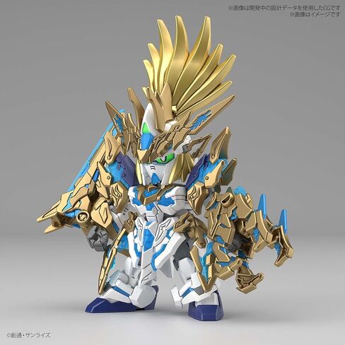 بانداي هوبي - أبطال SDW - #17 Longzun Liu Bei Unicorn Gundam SD Gundam Model Kit in Saudi Arabia