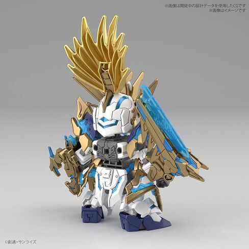 بانداي هوبي - أبطال SDW - #17 Longzun Liu Bei Unicorn Gundam SD Gundam Model Kit in Saudi Arabia