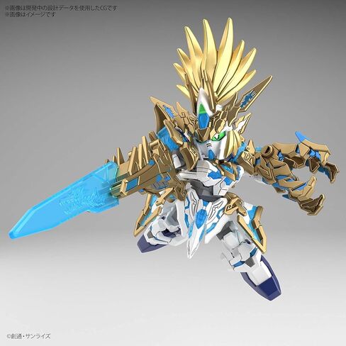 بانداي هوبي - أبطال SDW - #17 Longzun Liu Bei Unicorn Gundam SD Gundam Model Kit in Saudi Arabia