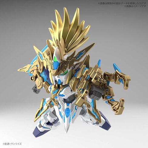بانداي هوبي - أبطال SDW - #17 Longzun Liu Bei Unicorn Gundam SD Gundam Model Kit in Saudi Arabia