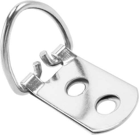 250 PCS Heavy Duty D Ring Picture Hangers, Double Hole D Hooks, D Ring Frame Hangers with 500 Screws for Hanging Frames Picture in Saudi Arabia