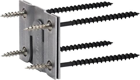5 Pairs Rok Hardware Heavy Duty Interlocking Flush Mount Z Clip Bracket for Headboards, Metal French Cleat Zbar Hangers for Mirrors, Picture Frames, Wall Panels, Artwork, Cabinets - ROKZCLIP in Saudi Arabia