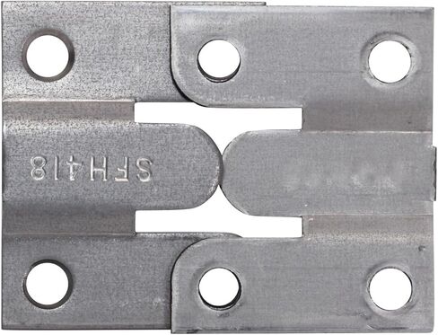 5 Pairs Rok Hardware Heavy Duty Interlocking Flush Mount Z Clip Bracket for Headboards, Metal French Cleat Zbar Hangers for Mirrors, Picture Frames, Wall Panels, Artwork, Cabinets - ROKZCLIP in Saudi Arabia
