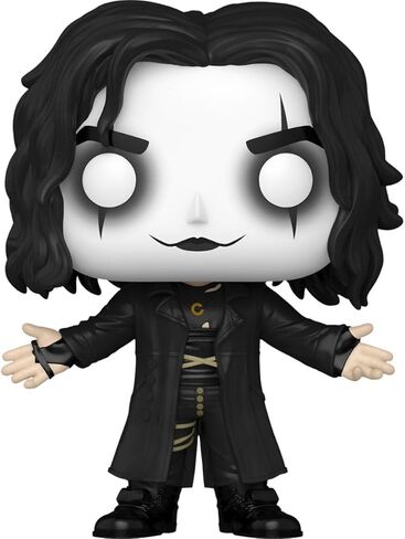 أفلام البوب: The Crow - شخصية إيريك درافين فانكو من الفينيل (مع حافظة حماية صندوقية متوافقة)، متعددة الألوان، 3.75 بوصة in Kuwait