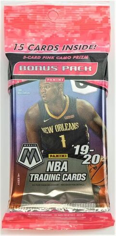 2019-20 Panini Mosaic Cello Pack (15 Cards/Pack) in Saudi Arabia