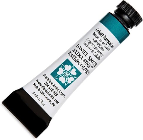 Daniel Smith Watercolour 5 ml Tube (Series 3) - Cobalt Turquoise (0029) in Saudi Arabia