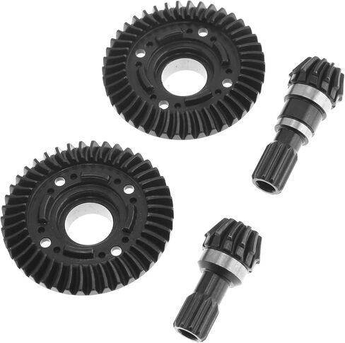 Front and Rear Differential Gear Set 42T Diff Ring Gear 13T Pinion Gear Helical Teeth 20Cr Steel for Traxxas 1/5 XMAXX X-MAXX 6S 8S Upgrade Parts in Saudi Arabia