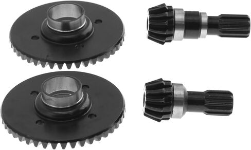 Front and Rear Differential Gear Set 42T Diff Ring Gear 13T Pinion Gear Helical Teeth 20Cr Steel for Traxxas 1/5 XMAXX X-MAXX 6S 8S Upgrade Parts in Saudi Arabia