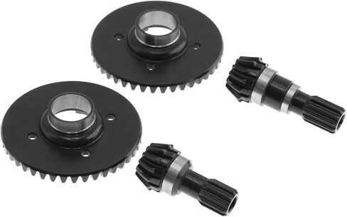 Front and Rear Differential Gear Set 42T Diff Ring Gear 13T Pinion Gear Helical Teeth 20Cr Steel for Traxxas 1/5 XMAXX X-MAXX 6S 8S Upgrade Parts in Saudi Arabia