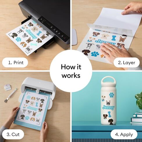 Cricut® Printable Sticker Paper (8 ct) in Saudi Arabia
