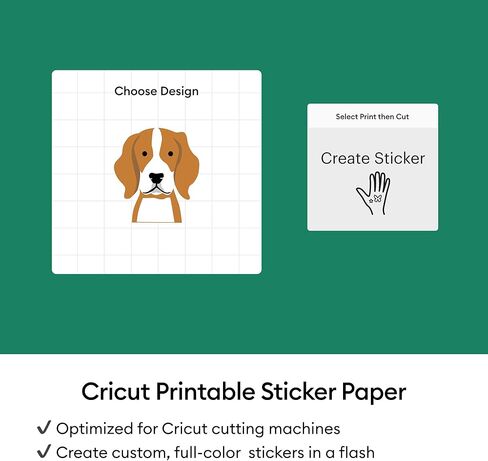 Cricut® Printable Sticker Paper (8 ct) in Saudi Arabia