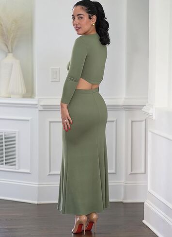 Simplicity SS3140K5 Misses' حزمة نمط الخياطة غير المتكافئة وتنورة حورية البحر من Mimi G Style، رمز التصميم S3140، الأحجام 8-10-12-14-16 in Kuwait