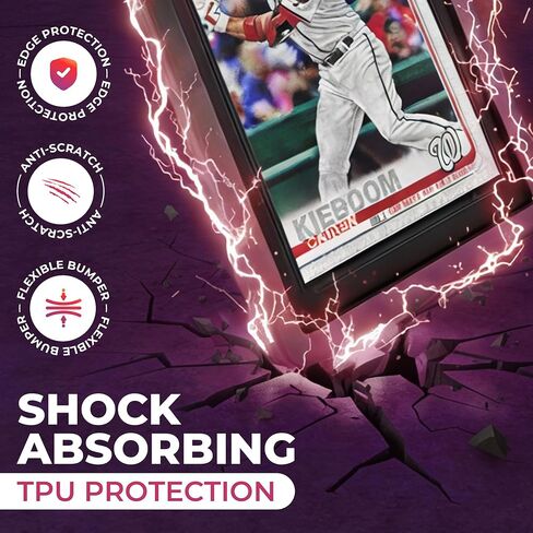 SUPERLIT PSA Gradient Slab Bumper 4 Pack Multi-Color - Guard for PSA Card Protection (Multi Pack 2) in Kuwait