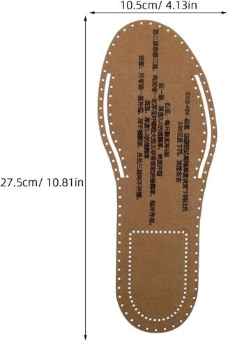 Leather Slippers Template Pattern 1 Pack 10.83X4.13 Inch DIY Leathercraft Sandal Stencil for Home Sewing and Quilting Projects in Saudi Arabia