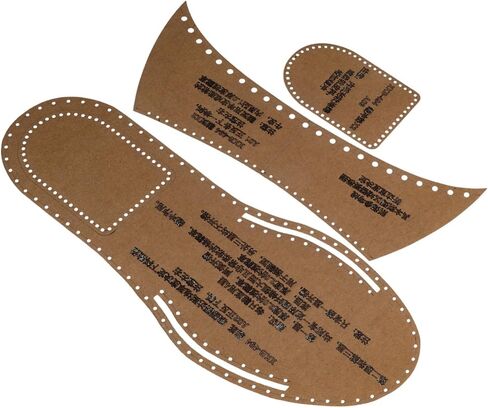 Leather Slippers Template Pattern 1 Pack 10.83X4.13 Inch DIY Leathercraft Sandal Stencil for Home Sewing and Quilting Projects in Saudi Arabia