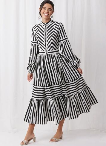 Simplicity SS3098H5 حزمة نمط خياطة فستان Misses' بأزرار أمامية، رمز التصميم S3098، الأحجام 6-8-10-12-14 in Kuwait
