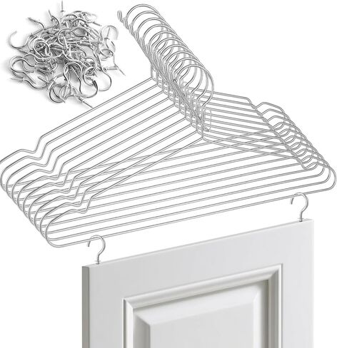 10 Pack Cabinet Door Painting Hanger with 50 Pcs Zinc Plated Metal Screw-in Cup Hooks 15.75 x 7.28 in Door Painting Brackets Paint Drying Rack Panels Rack for Cabinet Doors DIY Painter Tools in Saudi Arabia