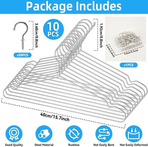 10 Pack Cabinet Door Painting Hanger with 50 Pcs Zinc Plated Metal Screw-in Cup Hooks 15.75 x 7.28 in Door Painting Brackets Paint Drying Rack Panels Rack for Cabinet Doors DIY Painter Tools in Saudi Arabia