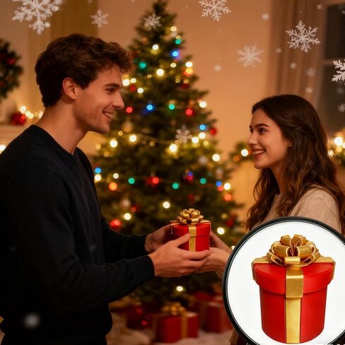 Annoying Nested Screw Gift Box, Annoying Gift Box, Prank Gift Boxes, Money Puzzle Boxs for Cash Gift, Reusable Prank Gift Packaging for Birthday, Christmas & Fun Party Game (red) in Saudi Arabia