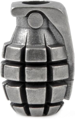 Knife Lanyard Beads - Lost-Wax Cast Paracord Bead for Knife, w/ 550-Slot, Brass Paracord Beads for EDC/Survival Kits, Zipper Mods & Tactical Rigging | Men's Gift Kit (FD-037-B) in Saudi Arabia