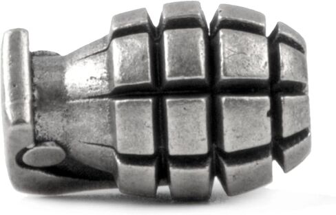 Knife Lanyard Beads - Lost-Wax Cast Paracord Bead for Knife, w/ 550-Slot, Brass Paracord Beads for EDC/Survival Kits, Zipper Mods & Tactical Rigging | Men's Gift Kit (FD-037-B) in Saudi Arabia