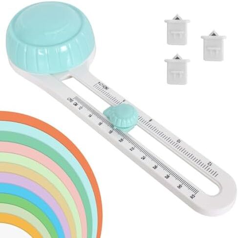 Circular Paper Cutter, Trimmer, Round Cutter with Blades, Circle Adjustable for DIY Arts and Crafts in Saudi Arabia