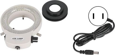 Fafeicy Adjustable 144 LED Light Source Stereo Microscope Camera (US Plug) in Saudi Arabia