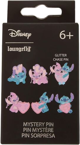 دبوس صندوق الغموض من Loungefly Lilo & Stitch Be Mine in Kuwait