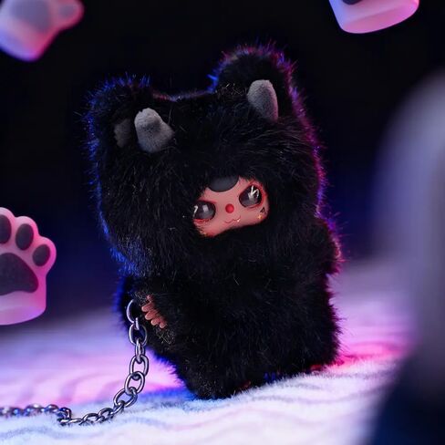 صندوق مخملي طويل من سلسلة Baby Three Wa الطويلة (1 من 9 أنماط محتملة) مجسمات لطيفة ألعاب قابلة للجمع هدايا عيد الميلاد (قطعة واحدة - صندوق أعمى) in Kuwait
