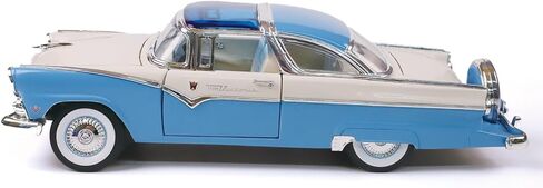 1955 فورد كراون فيكتوريا 1:18 نموذج سيارة مصبوبة | إصدار محدود مميز قابل للتجميع (أزرق) in Kuwait