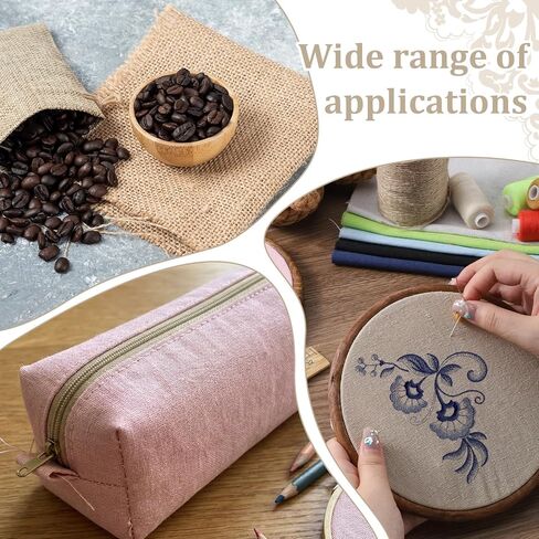 7Pcs Embroidery Fabric Squares 11.8" Linen Fabric Cloth for Embroidery Cloth Solid Colour for DIY Crafts Making Garment Needlework, 30cm in Saudi Arabia