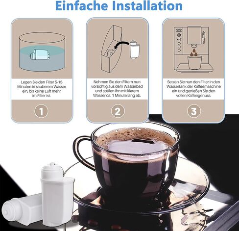 Coffee Water Filter, Compatible withWasserfilter fur S-i-e-mens Eo Series,EQ5,EQ6,EQ9EQ500.S700.Wasserfilter S-i-e-mens3200,B osch TCZ7003,TCZ7033,467873, 4-Pack in Saudi Arabia