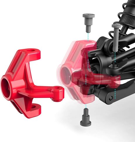 Hosim X03 M13 RC Car Front Universal Joint F16045 Accessory Spare Parts for 1:14 X03 M13 High Speed RC Truck （Red） in Saudi Arabia