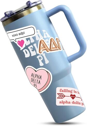 Alpha Delta Pi - Sticker Sheet - Love Theme in Saudi Arabia