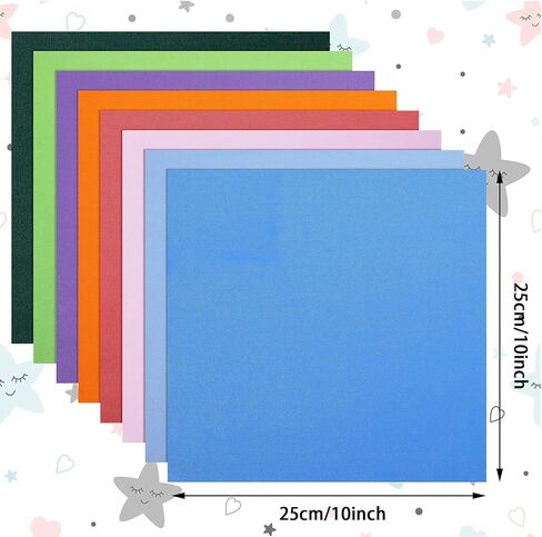 Macarrie 40 Pcs 10 x 10 Inch Cotton Fabric Squares Crafts Fabric Quilting Patchwork Bundles Multicolor Squares Sewing Craft Precut Materials Scrap for DIY Craft Holiday Cloths Handmade(Chic Color) in Saudi Arabia