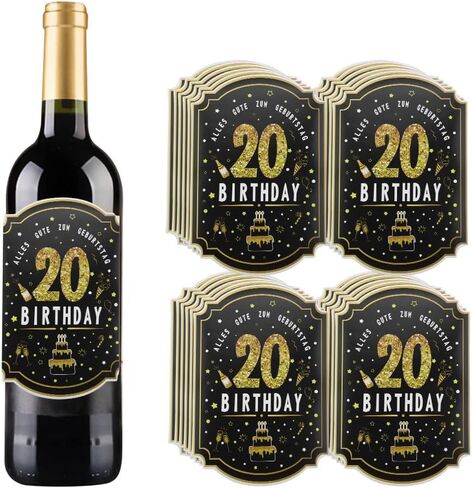 Wine Water Bottle Stickers for Men Women 50th Birthday Wine Labels for Bottle Have The Most Amaging Day Labels Cheers to 50 Years Party Favors Happy 50th Birthday Party Favors 12 Pcs in Saudi Arabia