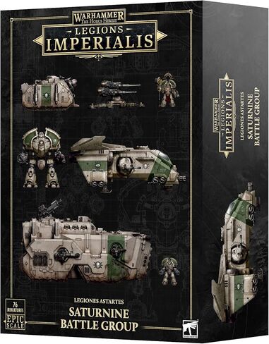 Games Workshop Legions Imperialis Legiones Astartes Saturnine Battle Group – 44 Miniature Army Box with Terminators, Dreadnoughts, Tanks & Aircraft in Saudi Arabia