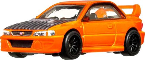 مركبات Hot Wheels Car Culture Circuit Legends للأطفال من عمر 3 سنوات فما فوق، Subaru WRX Sti 22B، مجموعة متميزة من مركبات ثقافة السيارات بمقياس 1:64 in Saudi Arabia