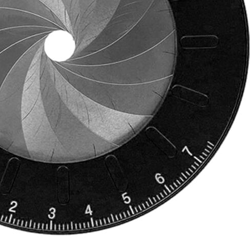 Circle Drawing Tool Circle Drawing Ruler Rotating Round Ruler for Carpentry Tools for Measuring, Black in Saudi Arabia