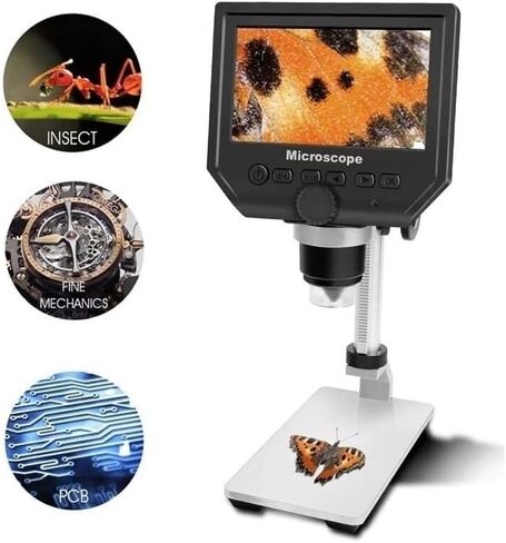 Aluminium Alloy Universal Adjustable Professional Base Stand Holder Desktop Support Bracket for USB Digital Microscope in Saudi Arabia