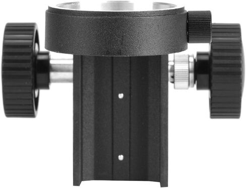 Microscope Holder Focus Bracket Lens Clamp 50mm Aperture ABS Black for Stereo Microscopes with Stable Adjustable Mounting in Saudi Arabia