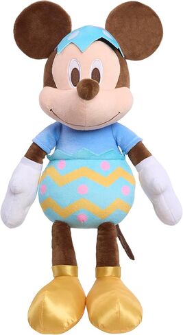 Disney Mickey Mouse Easter Large Plush – 19" Soft Stuffed Toy in Cute Easter Egg Outfit, Super-Soft Fabric & Embroidered Details, Kids Plush Gift Ages 2+ in Saudi Arabia