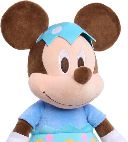 Disney Mickey Mouse Easter Large Plush – 19" Soft Stuffed Toy in Cute Easter Egg Outfit, Super-Soft Fabric & Embroidered Details, Kids Plush Gift Ages 2+ in Saudi Arabia